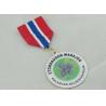 Buy cheap University Custom Medal Awards , Brass Offset Printing Round Medal from wholesalers