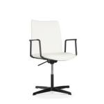 High Back Bonded Leather Executive Office Chair With Lumbar Support Headrest