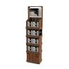 Buy cheap Customized Vintage Floorstanding beverage display stand beer can display rack for store from wholesalers