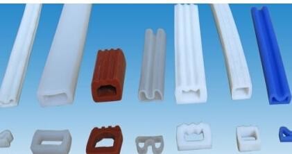 High Temperature Silicone Rubber Strips , Pure Silicone Extrusion Profiles