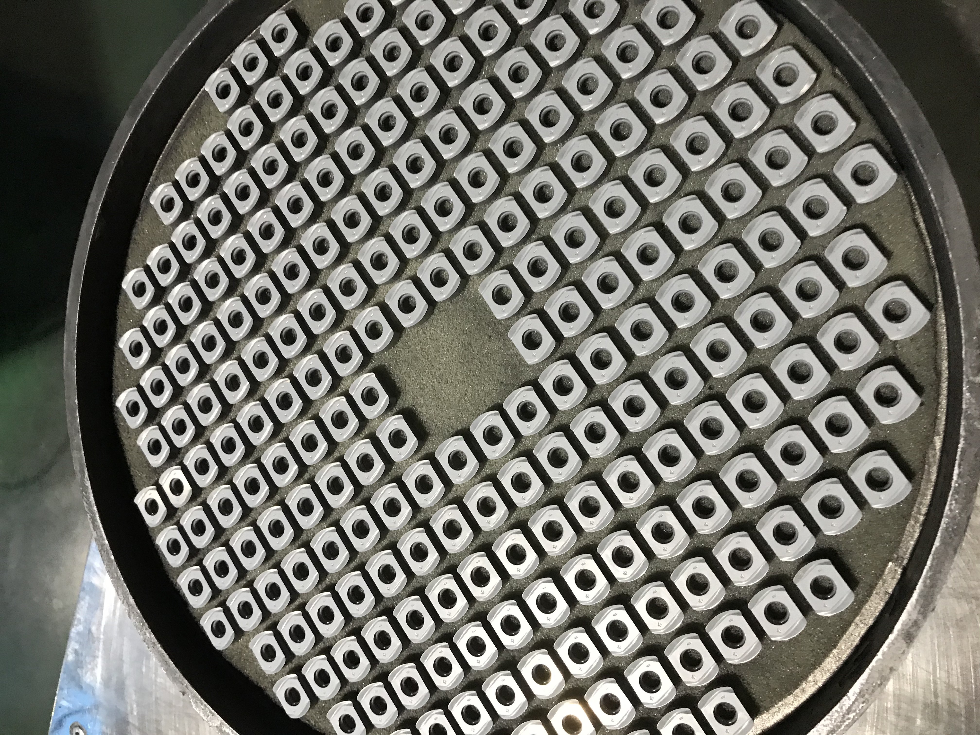 Cnc Cutting Inserts For Milling RPMT10T3MO Tungsten Raw Material