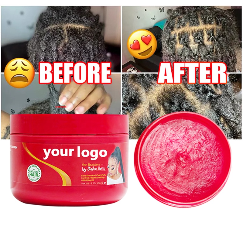 Customize Multi-Color Conditioning Gel For 4C Hair Private Label Salon Size Red Gel