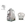 Buy cheap Silver Color PP Material Funeral Coffin Furniture Casket Corner with metal tubes from wholesalers
