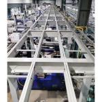 Warehouse Storage Rack Mezzanine Floor Kits with Stairs Customized Depth Steel