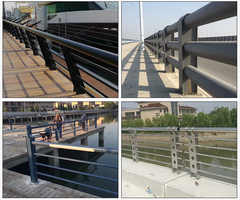 Road Safety Steel Barrier Bridge Guardrail For Traffic Road Standard AASHTO M-180