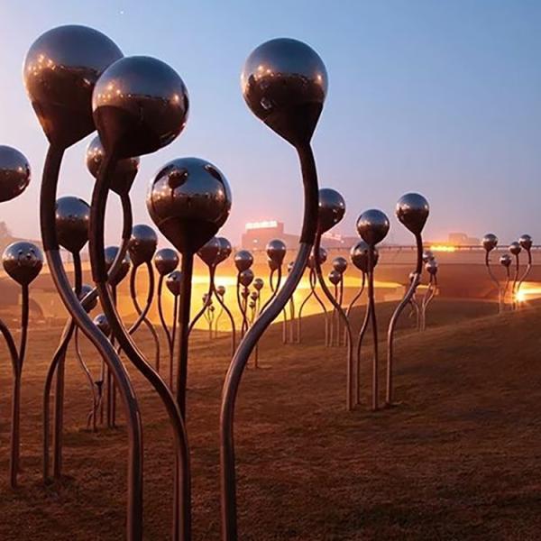 Buy cheap SGS Certified 316 Stainless Steel Sculpture Outdoor Unique from wholesalers