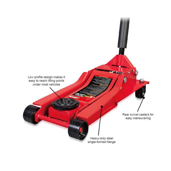 Buy cheap J&M Truck Garage Equipment 4 Ton Hydraulic Garage Jack Hydraulic Technology from wholesalers