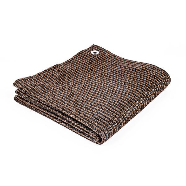 Buy cheap Length 30m 460gsm Brown Pool Garden Sun Shade Cloth With 9 Grommets from wholesalers