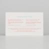 Buy cheap White Beauty Paper Thank You Card For Cosmetic Personalized from wholesalers