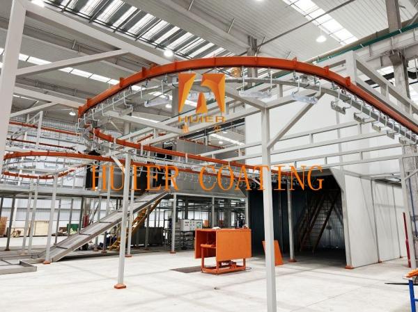 Buy cheap Safe parts spraying production line from wholesalers