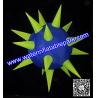 Buy cheap Lighting Inflatable Spiky Star Decoration , Inflatable Spiky Ball from wholesalers