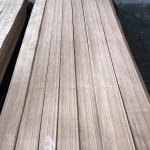 Grain Walnut Wood Veneer Natural Sheet Rotary Cut Square Edge Treatment