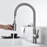 Buy cheap Deck Mounted High Flow Rate Kitchen Faucet Shower Spray Flow taps IPX5 OEM from wholesalers