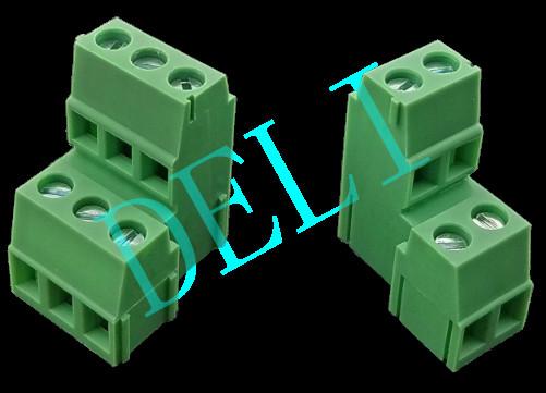 DL128A--XX-5.0/5.08mm Double Row TE Eurostyle Terminal Block 300V/10A Pitch 5mm