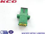 Automatic Dusty Cap Fiber Connector SC/APC Adapters , Fiber Optic Adaptors 0.2dB