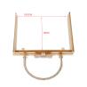 Buy cheap Alalamu Box Metal Clutch Purse Frame Rustproof Durable 18.5×16cm from wholesalers