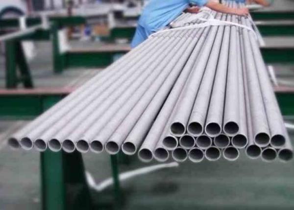 Buy cheap Seamless Heat Exchanger Steel Pipe Stainless Steel ASTM A312 TP347 33.4 × 4.55mm size from wholesalers