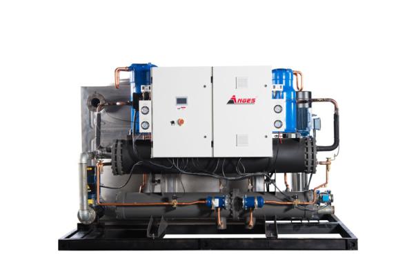 Buy cheap 180 Ton Water Cooled Central Chiller 180hp Water Cooled Screw Chiller from wholesalers