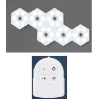 Buy cheap 6x2x8.3cm Cabinet Sensor Light Infrared Remote Controller DIY LED Touch Sensitive Night Light With Remote SMD2835 40lm product