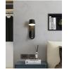 Buy cheap Bedside wall lamp acrylic atmosphere light bedroom flexible wall lamp home villa headboard reading light hotel from wholesalers