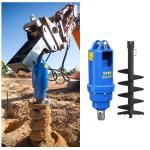 Multi Functional Hydraulic Earth Digger Flow 70-150 Lpm Torque 2717-8152 Nm