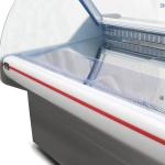Lifting-up Doors Deli Display Fridge , Deli Refrigerated Case For Butchery