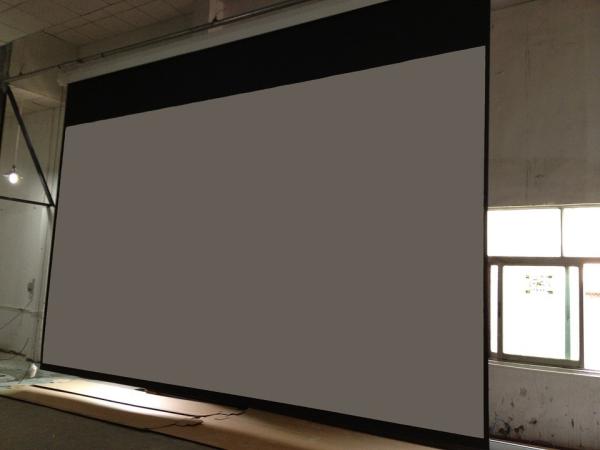 200inch Large Scale Projector Screen Motorized Tab Tensioned Projection Screen