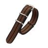 Buy cheap 26mm Stripe Nylon Strap Watch Bands Colorful Polished Buckle from wholesalers