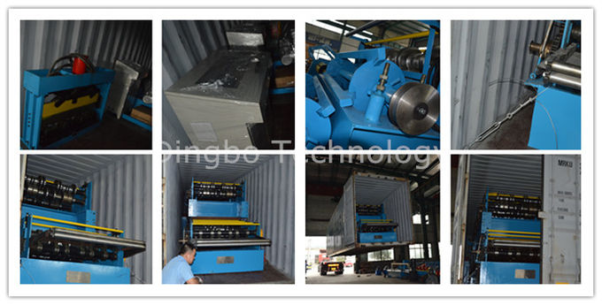 Roller Material 45# Steel Metal Roof Floor Decking Roll Forming Machine for Construction with Chain Drive