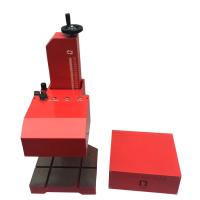 Buy cheap Pinmark Dot Pin Marking Machine Desktop Model For Metal Nameplate product