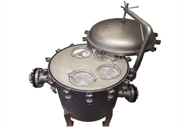 Buy cheap Stainless Steel Multi Bag Filter Housing 2P2S Wastewater Filtration Equipment from wholesalers