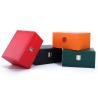 Buy cheap Plain Supple Faux Leather Watch Case Watch Packaging Box With Buckle Closure from wholesalers