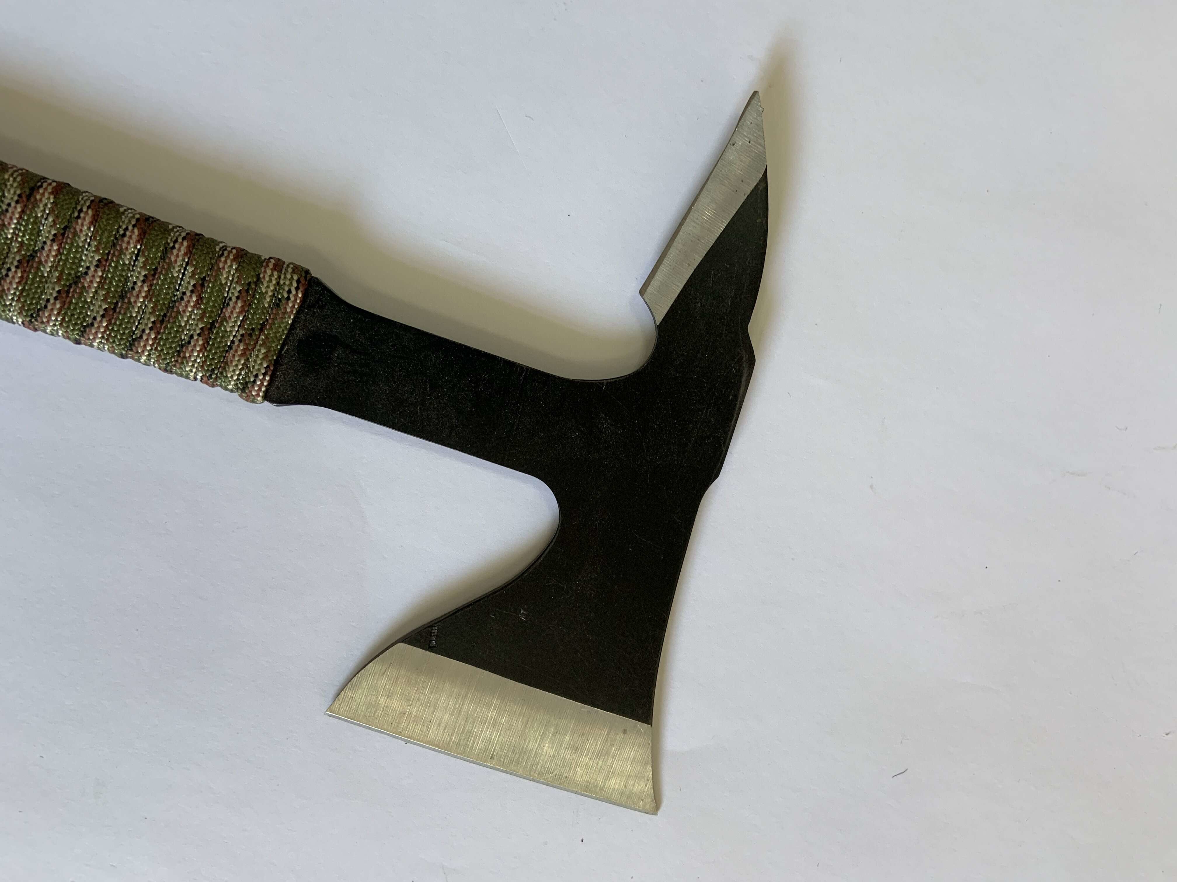HRC 50 Multi Purpose Survival Axe Rustproof 10 Inch Durable With Sharp Head