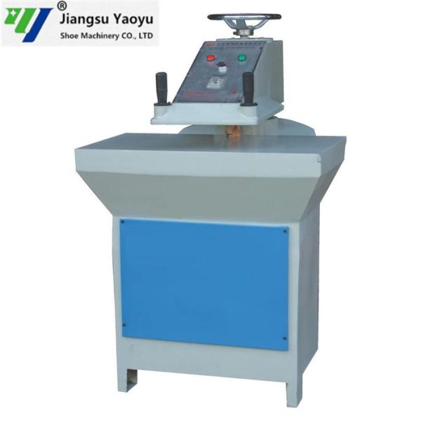 Buy cheap Leather Bag Accessories Hydraulic Swing Arm Cutting Machine 7.5 Kw Motor Power from wholesalers