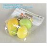 Buy cheap Fresh Vegetables Packaging Plastic Bag, Fresh Fruit & Vegetable Packaging Plastic Fruit Bag with Handle, breathable opp from wholesalers
