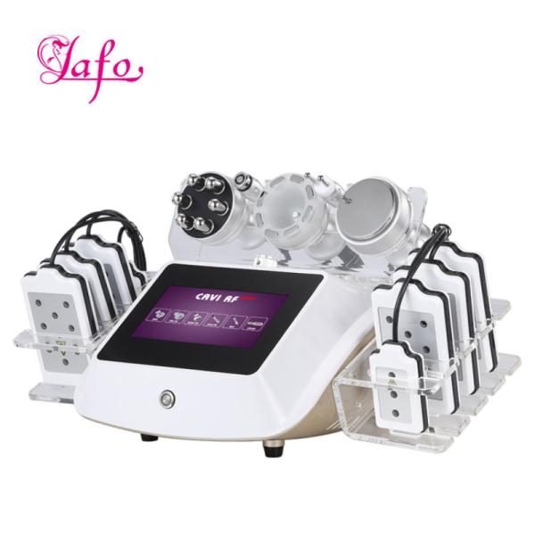Buy cheap 6 IN 1portable radio frequency lipo laser slimming ultrasonic liposuction cavitation machine for sale from wholesalers