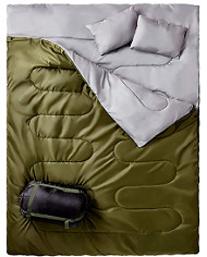 Buy cheap 4 Season Double Person Mummy Envelope Sleeping Bags Backpacking product