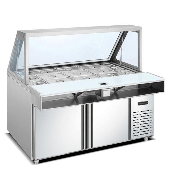 Buy cheap CE R134A Refrigerant 400W Commercial Fridge Freezer from wholesalers