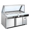 Buy cheap CE R134A Refrigerant 400W Commercial Fridge Freezer from wholesalers