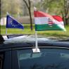 Buy cheap 30X45cm Outdoor Country Flags , Polyester Hanging Solid Color Car Flags from wholesalers