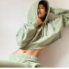 Buy cheap Blank Casual 100% Cotton Oversized Sweatshirt Crop Top Hoodies from wholesalers