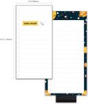 ODM Family Magnetic Dry Erase Weekly Planner Fridge Shopping List With Pen
