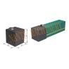 Buy cheap Green Copper Conductor Rail Mobile Electrification For Electric Tools from wholesalers