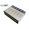 Buy cheap 2X6 Stacked SFP+ Cage Connector 10G Data Rates 12 Ports Fiber Female SFP Connector from wholesalers