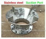 Buy cheap Stainless steel suction inlet AS10250 CB/t495-95 from wholesalers