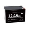 Buy cheap 204.8Wh 12v16ah Lifepo4 Rechargeable 12 Volts Lithium Battery For Ups System from wholesalers