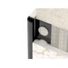 Buy cheap TUV Stainless Steel Tile Trim Brushed Round Closing Metal Strip from wholesalers