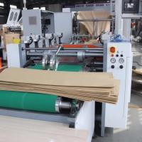 Buy cheap 4 Color Square Bottom Paper Bag Machine 50HZ , Cement Paper Bag Making Machine product