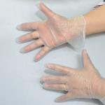 Transparent Vinyl Safety 4.7 Gram 12 Inch Disposable PVC Gloves