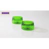 Buy cheap PET Clear Green Plastic Cosmetic Jars 80ml Silkscreen Printing from wholesalers